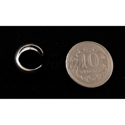 Nausznica srebrna gładka srebro 925 k1891 - 0,5g.