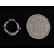 Kolczyk srebrny na chrząstkę małżowiny kn194 - 0,4g.