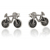 Kolczyki srebrne rowery k2944