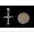 Wisiorek srebrny krzyż krzyżyk w0449 - 1,4g.