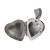 Wisiorek srebrny otwierane serce sekretnik w0408 - 3g.