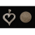 Wisiorek srebrny serce serduszko w0495 - 1,7g.
