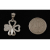 Wisiorek srebrny Koniczyna z monetą w0418
